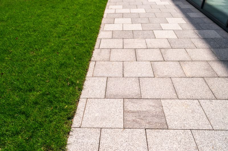 Seamless Paver Pathway