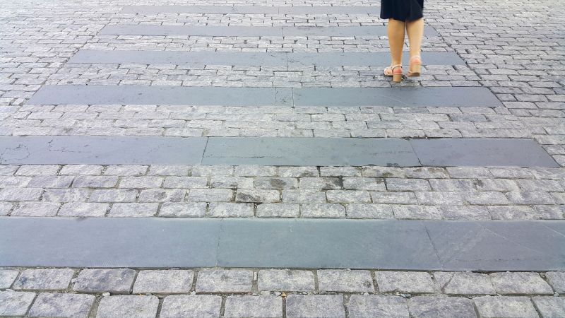 Stone Pathway Construction